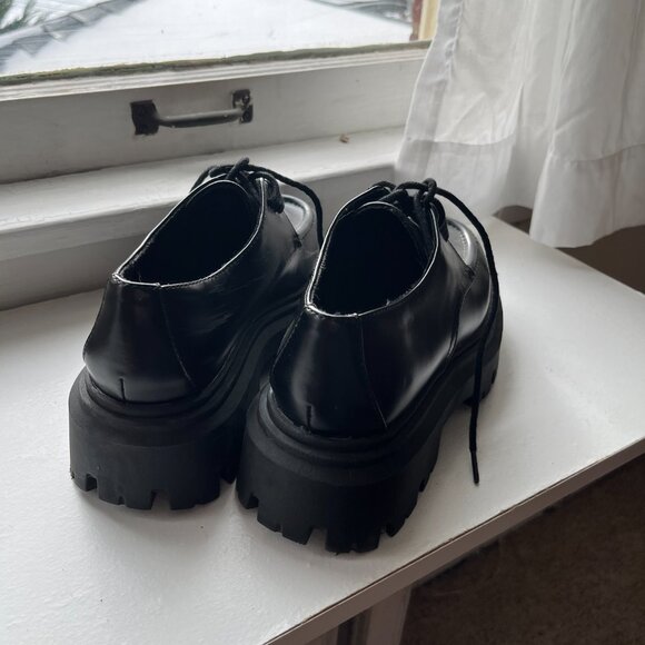 H&M Black Chunky Loafers - Picture 3 of 5